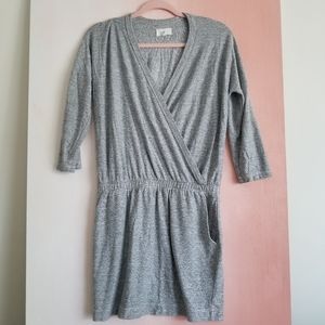 LOU & GREY Lounge Faux Wrap Dress